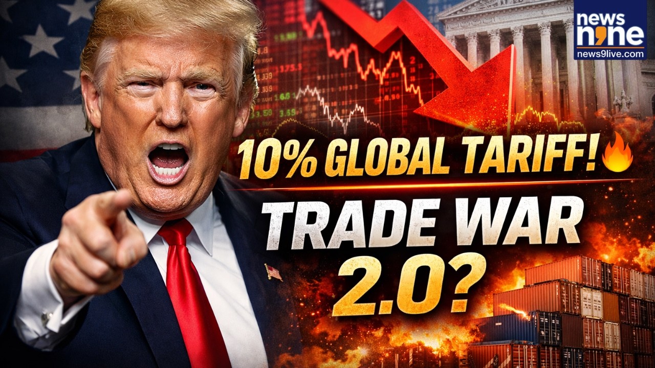 Trade War 2.0 Begins? Trump Slaps 10% Global Tariff | News9