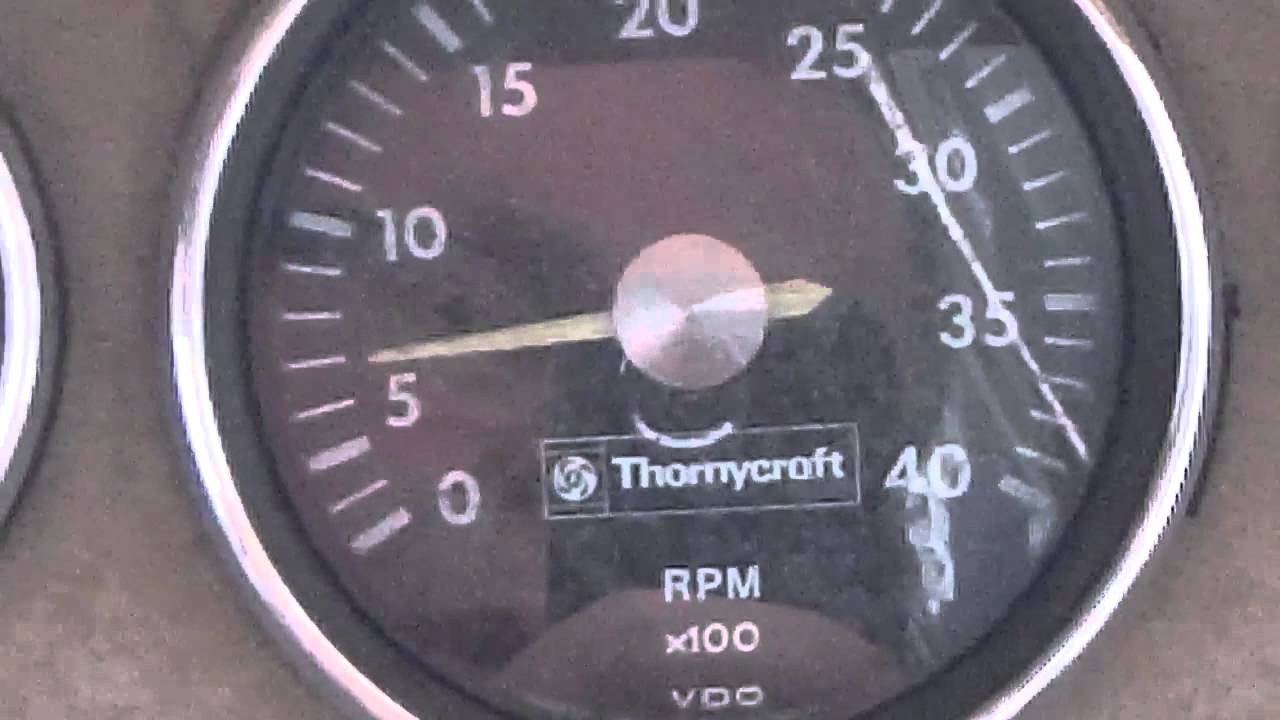 Thornycroft T90 starting and running