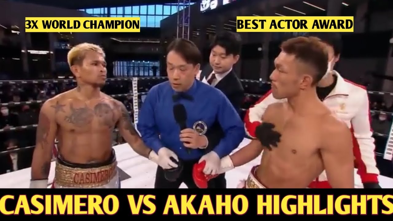 CASIMERO VS AKAHO| FULL HIGHLIGHTS| AKAHO TKO IN ROUND 2.