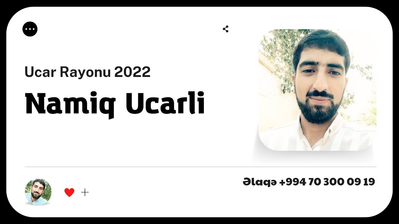 Namiq Ucarli - Ucar Rayonu