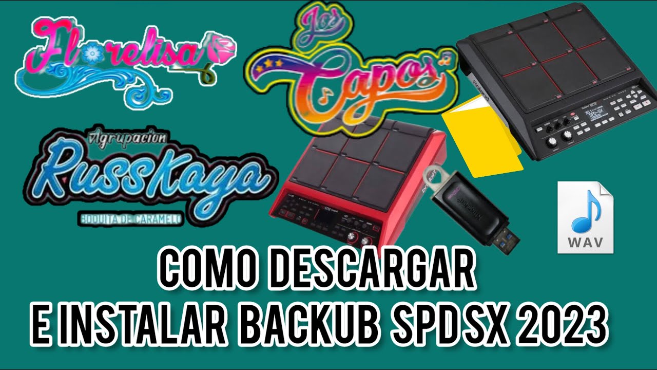 como INSTALAR SONIDOS A LA bateria ROLAND SPD-SX 2023 desde USB (capos-russkaya-florelisa-maroyuETC)