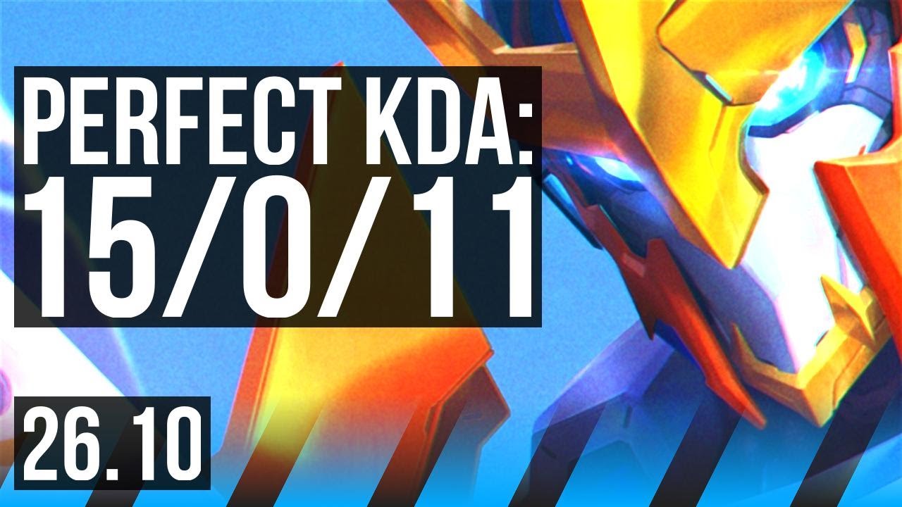 GALIO vs ZED (MID) | Perfect KDA: 15/0/11, 34K damage | EUW Master | 26.10