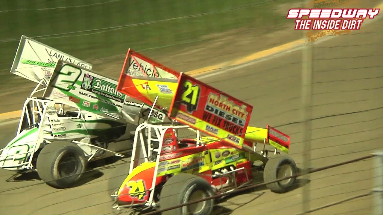 North Island Sprintcar Champs Final 30 Lapper Race 2020 2021 Palmerston North
