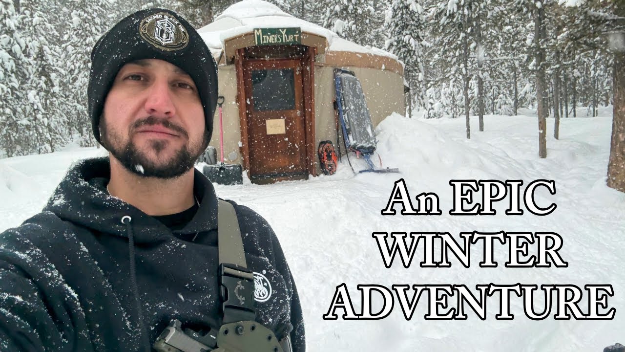 Snowshoeing & Camping Alone in the Forest | Deep in Thought