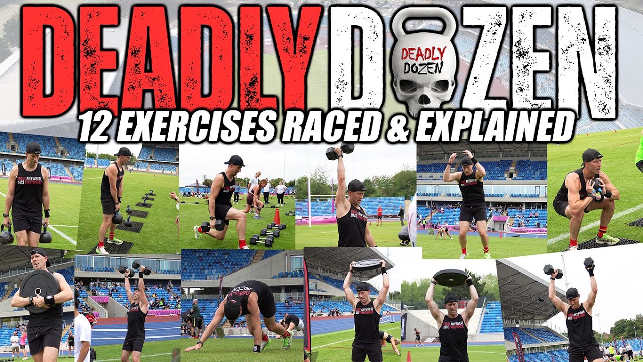 Come Race a Deadly Dozen Hybrid Fitness Event with me | Possibly the best EVER Deadly Dozen