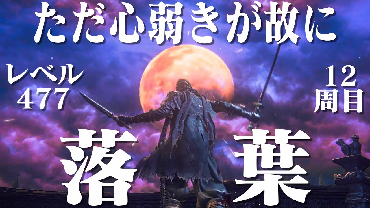 【ブラッドボーン】落葉だけで12周目世界を全ボス斬る