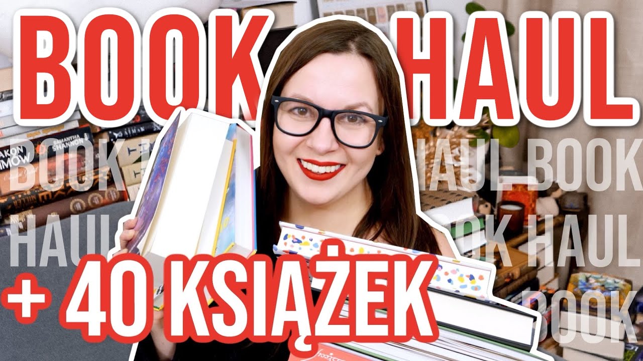 PIERWSZY BOOK HAUL W 2022 ✨📚 + 40 nowych książek!
