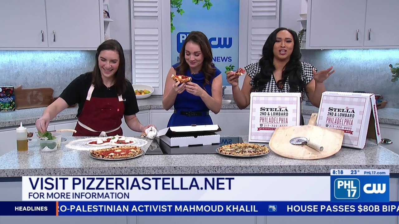 All Slices Welcome: Pizzeria Stella joins the celebration for National Pizza Week | PHL17 Morning Ne
