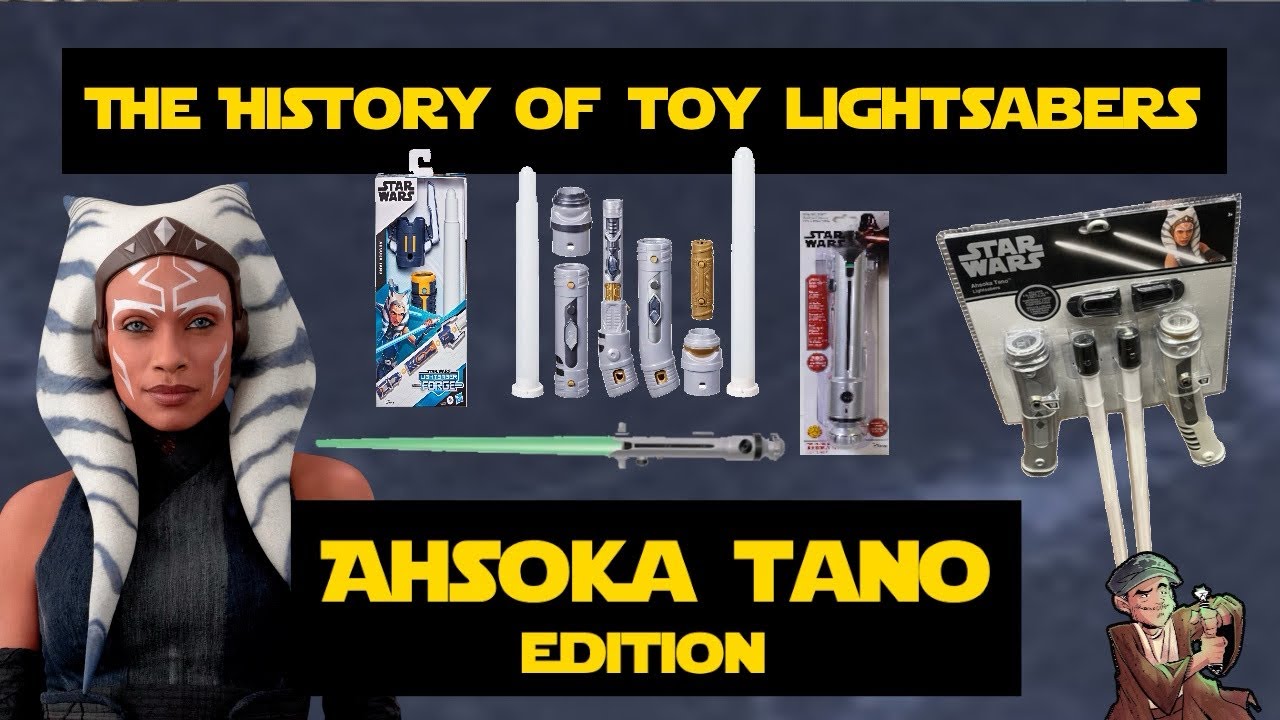 The History of Toy Lightsabers: Ahsoka Tano Edition