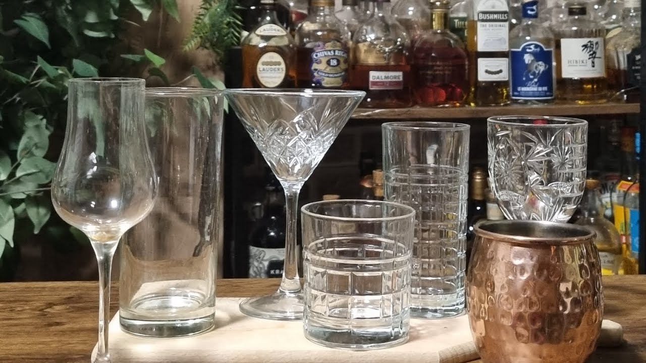 Bien choisir sa verrerie pour ses cocktails ! Voyons ensembles les différents types de verres !