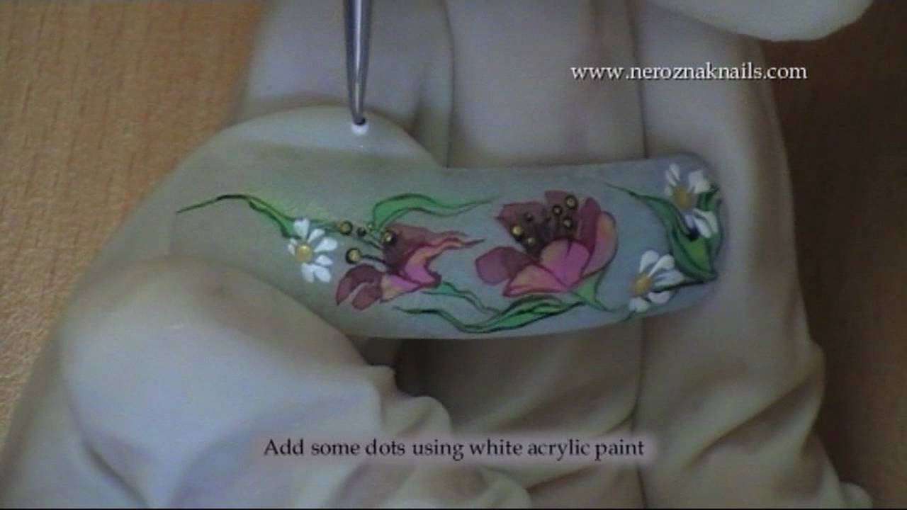 Nail Art By Anna Neroznak (Aquarelle)