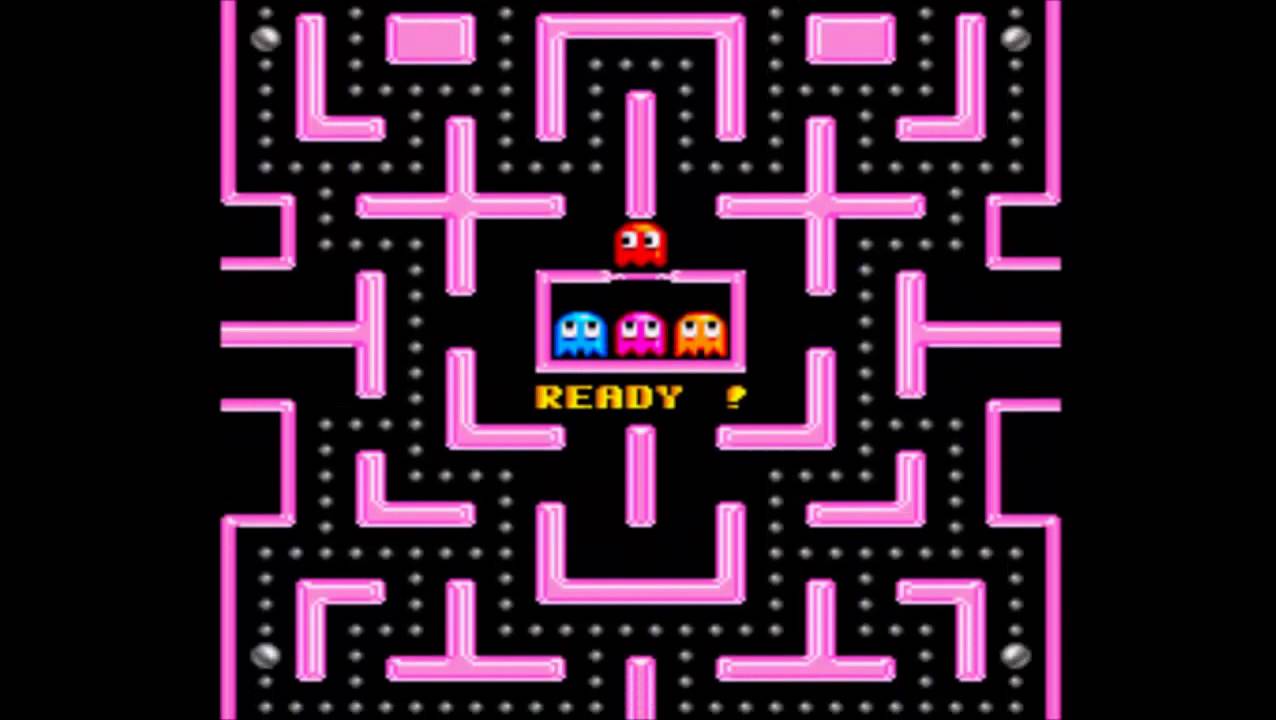Ms. Pac-man - Mega Drive / Genesis Longplay (2 Player)