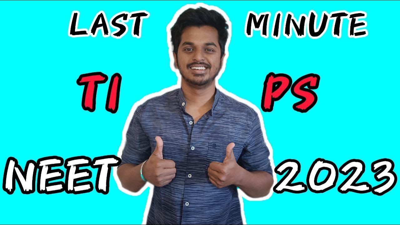 Last minute preparation tips😱😱| Be a TOPPER🥺🥺| NEET 2023💯💯