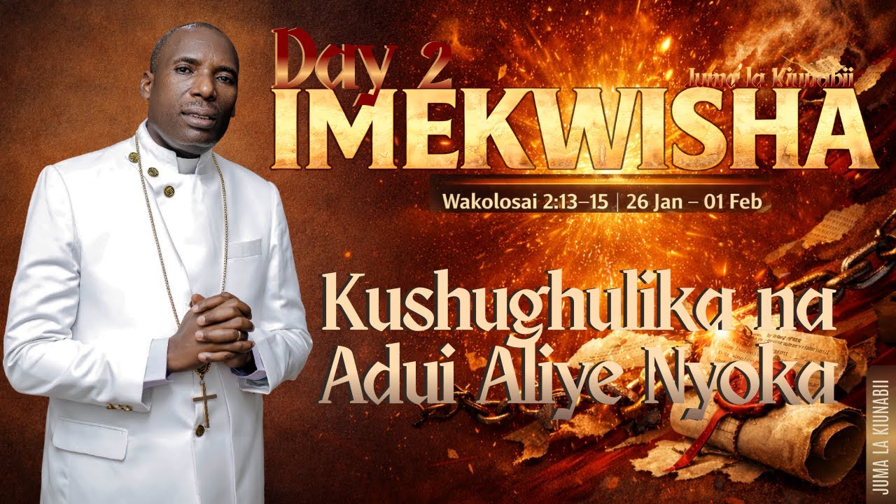 Kushughulika na Adui Aliye Nyoka | Imekwisha | Bishop Dr. Manasse DM | Day 2