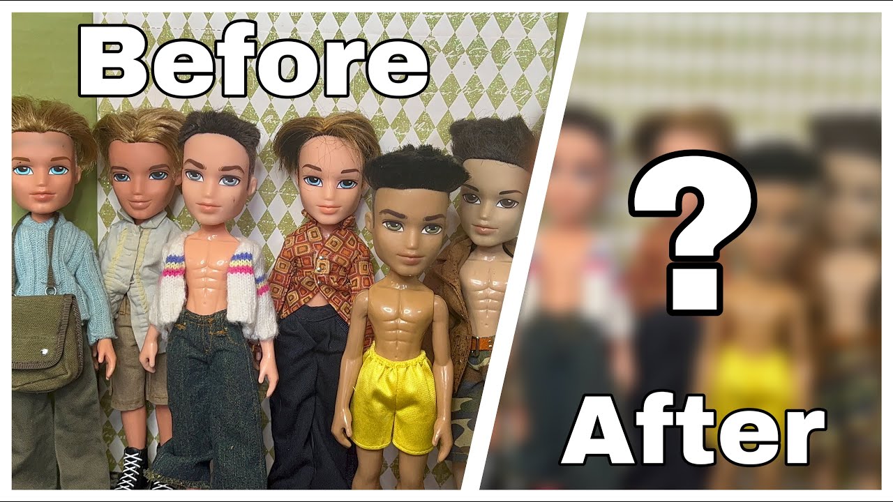 Пытаюсь починить этих кукол BRATZ Boyz!