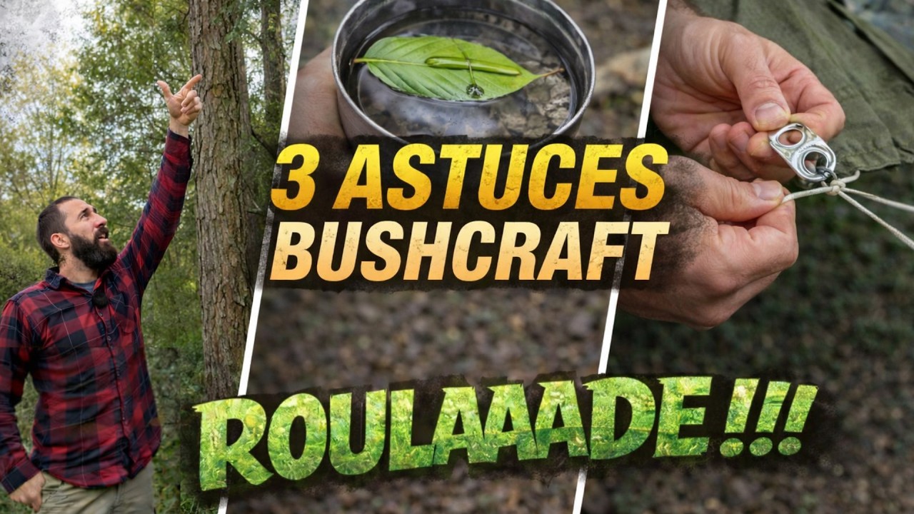 3 astuces bushcraft