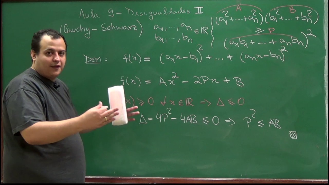A Desigualdade de Cauchy