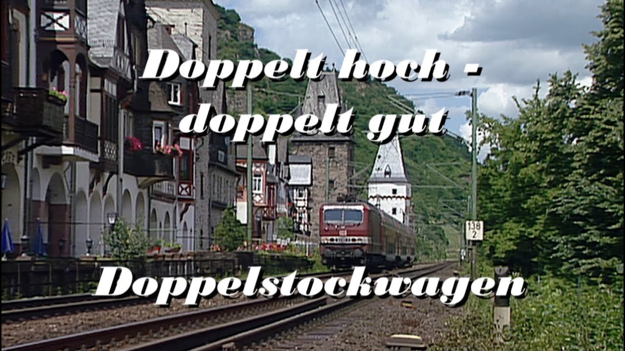 Doppelt hoch doppelt gut! Doppelstockwagen