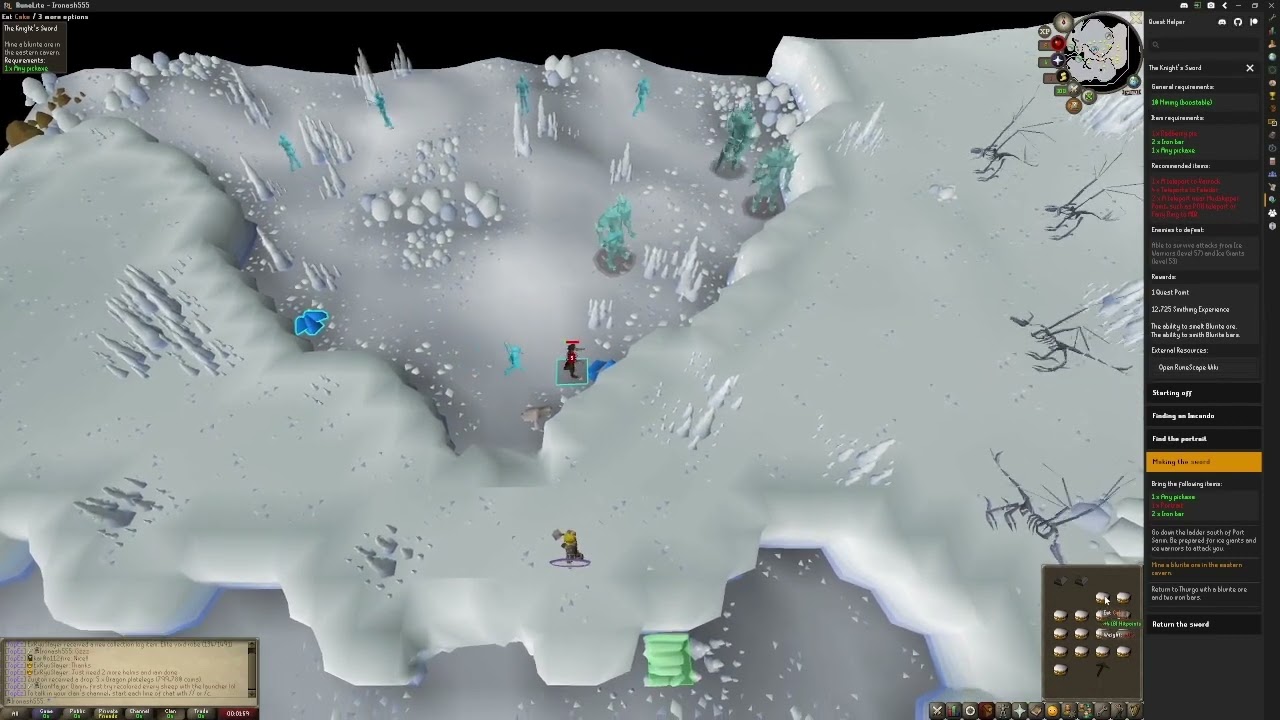 Iron man highlights - knights sword with 10hp
