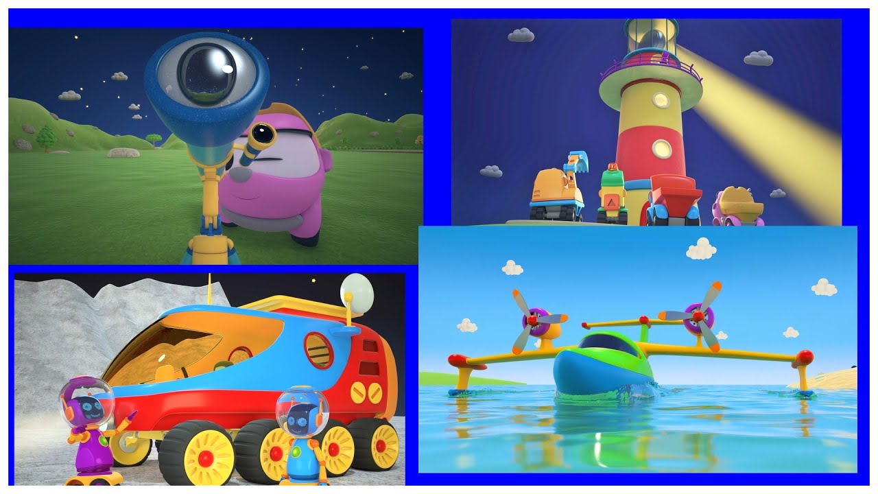 🚚🚀🏝️ Compilation cartoni animati | Missioni Speciali e Mezzi di Trasporto. Leo il camion curioso 🚜🚢🚁