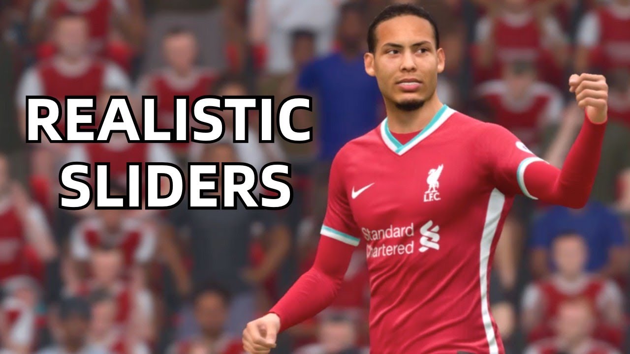 FIFA 21 Realistic Sliders Defender Player Career Mode Sliders and Gameplay