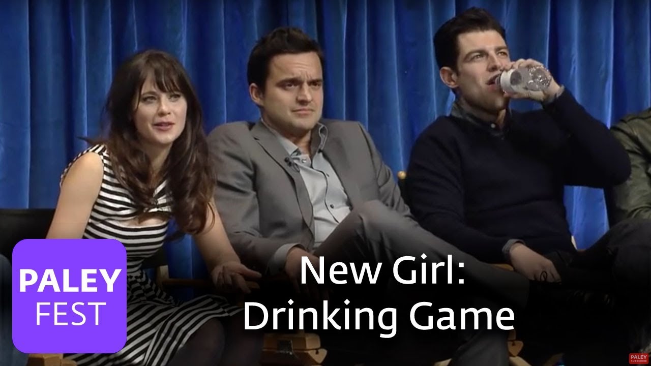 New Girl - The Writers | Zooey Deschanel and Lamorne Davis on The True American Drinking Game