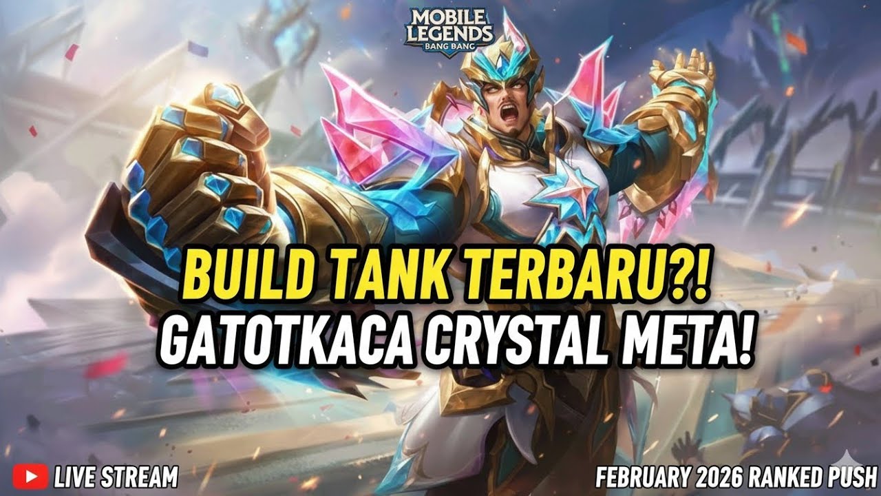 ​🛡️ GATOTKACA DAMAGE NYA GAK NGOTAK! | BUILD TERKUAT 2026 | Mobile Legends Bang Bang