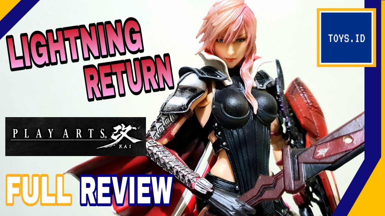LIGHTNING - PLAY ARTS KAI LIGHTNING RETURN REVIEW INDONESIA