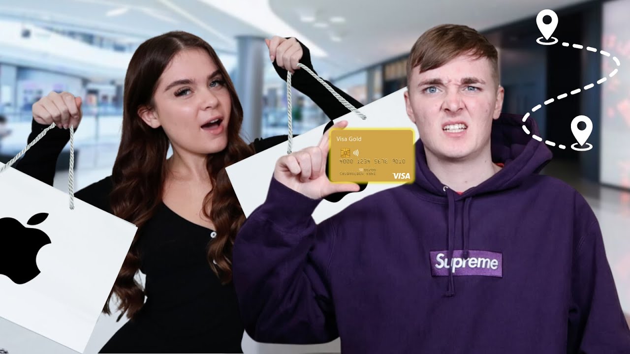SPENDING On My BOYFRIEND'S Credit Card UNTIL He FINDS Me!!
