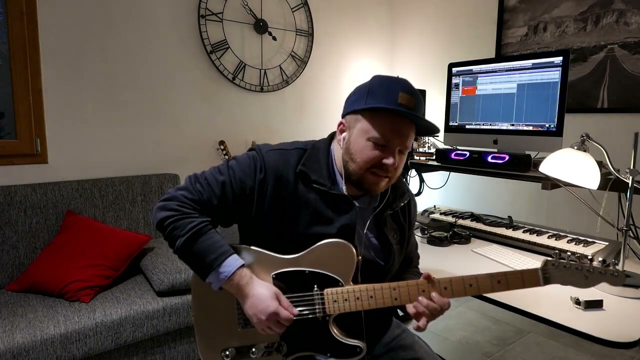Ivan Salerno - Heartbreak Blues Ballad Guitar Solo (Improvisation)
