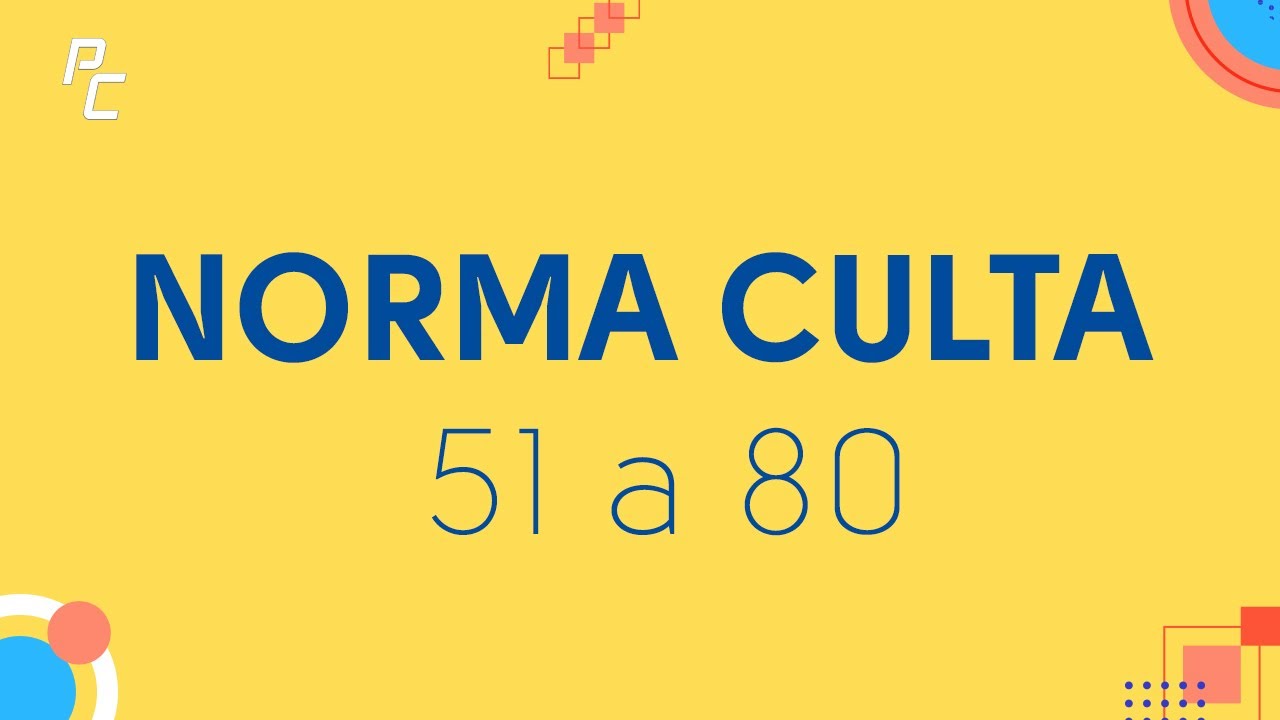 NORMA CULTA 51 a 80