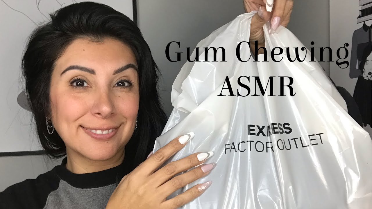 Gum Chewing ASMR: Little Shopping Haul