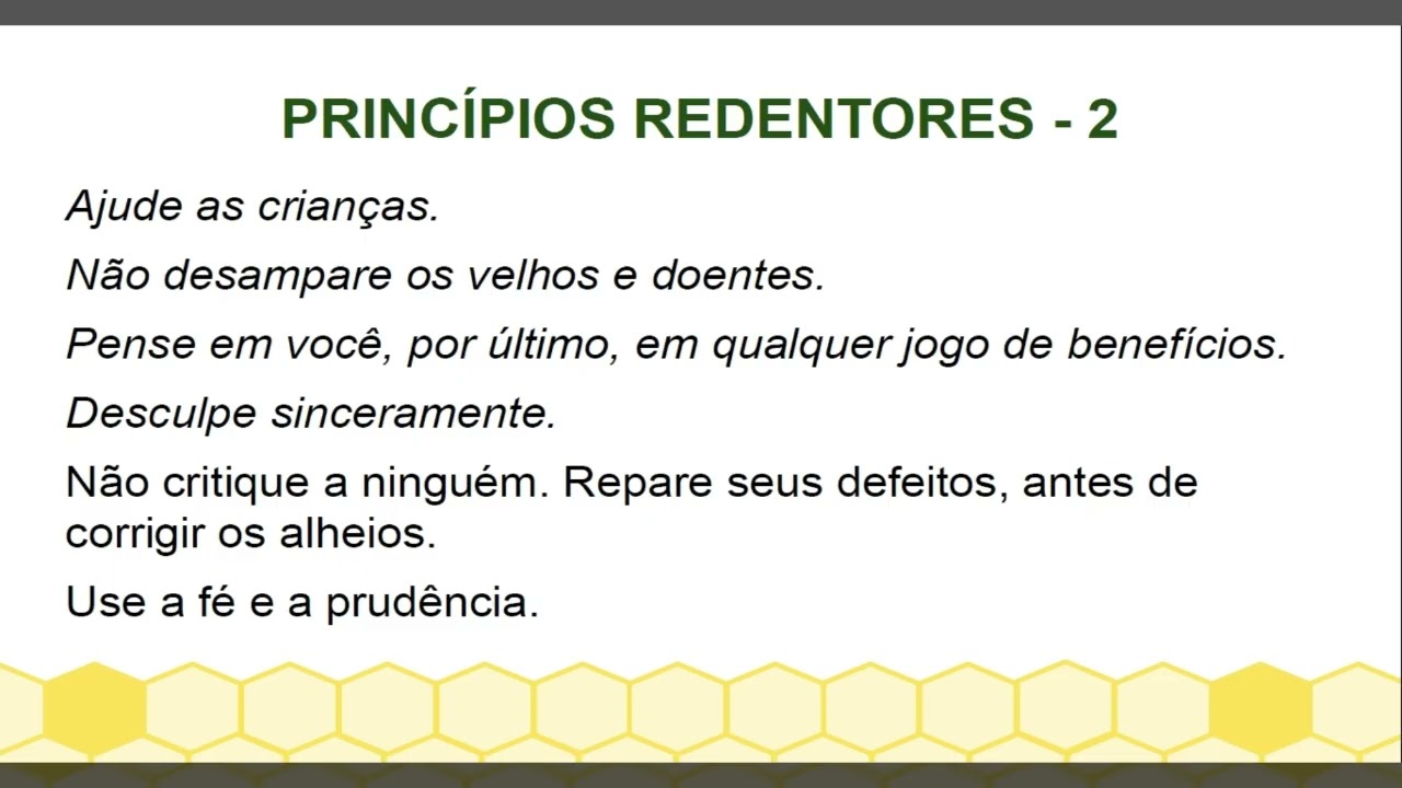 Princípios Redentores
