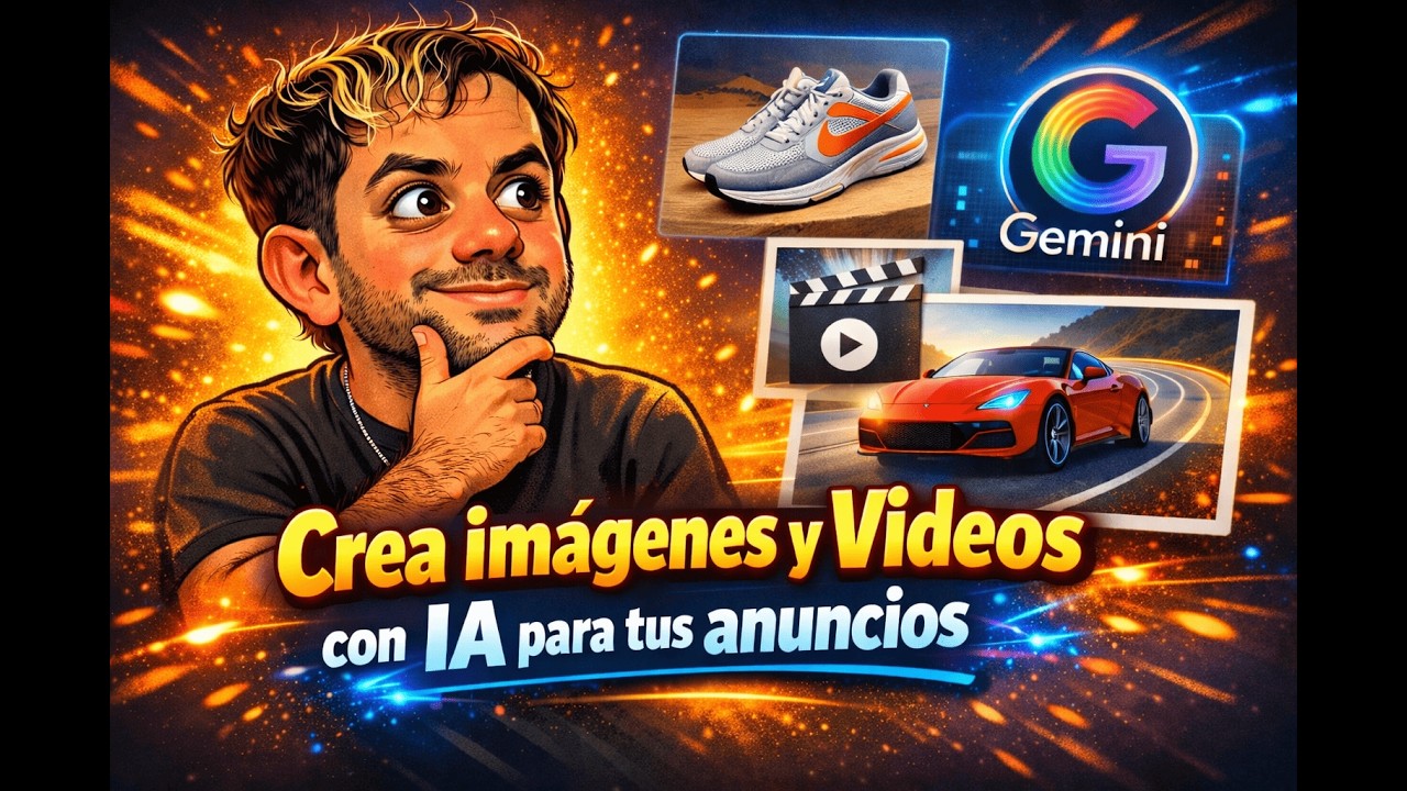 VIDEO - Tutorial: Crear imágenes y videos con IA para anuncios