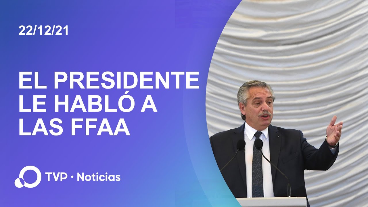 Fernández a las FFAA: 