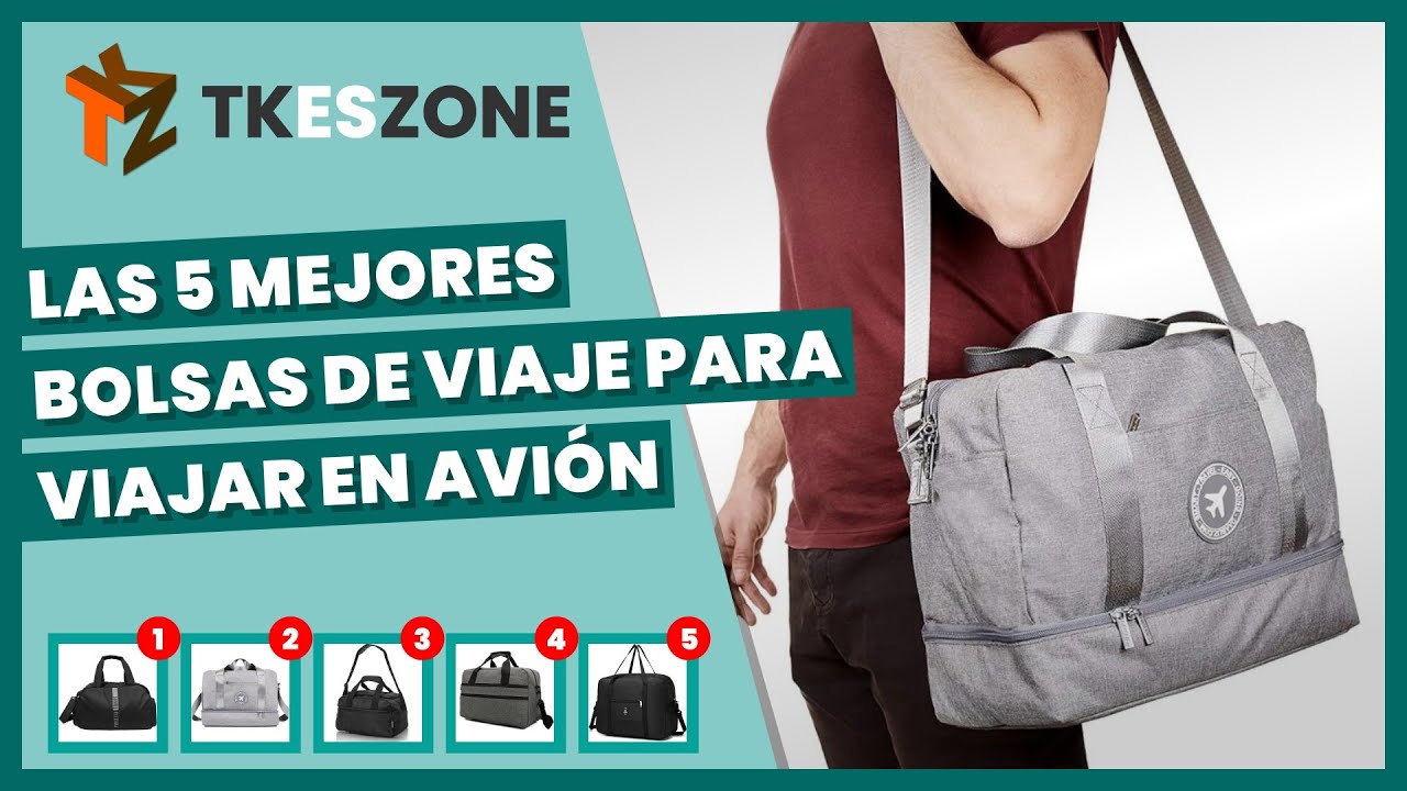 Las 5 mejores bolsas de viaje para viajar en avión