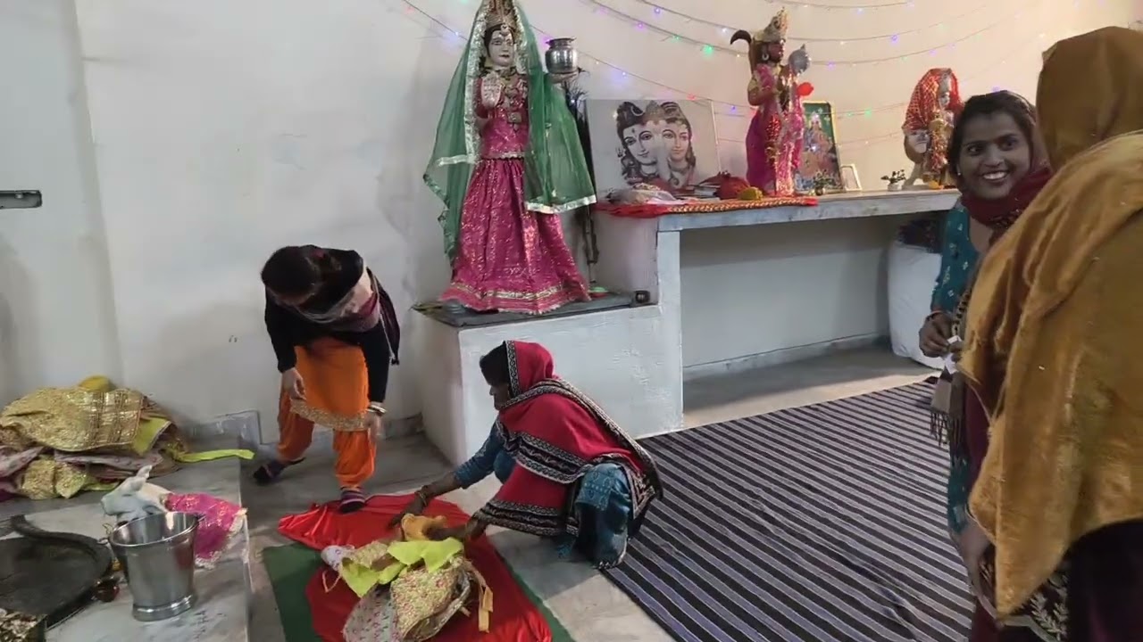 Mandir mein shivratri ki teyari #shorts #shortsvideo 