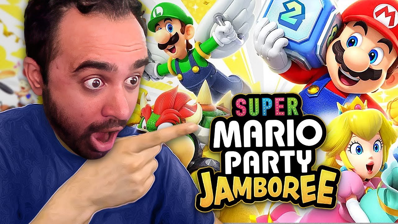 Squeex LOVES the new Super Mario Party Jamboree!