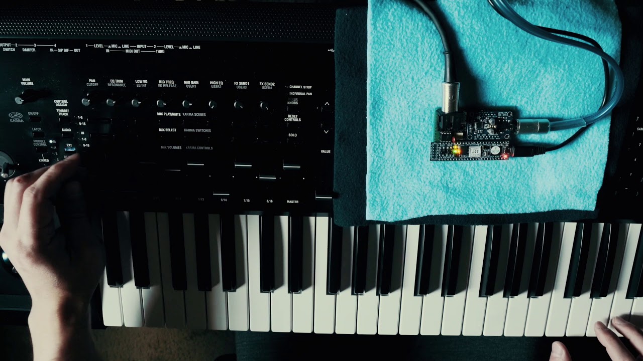 FPGA MIDI SYNTH - XFM2 Decomposing patch