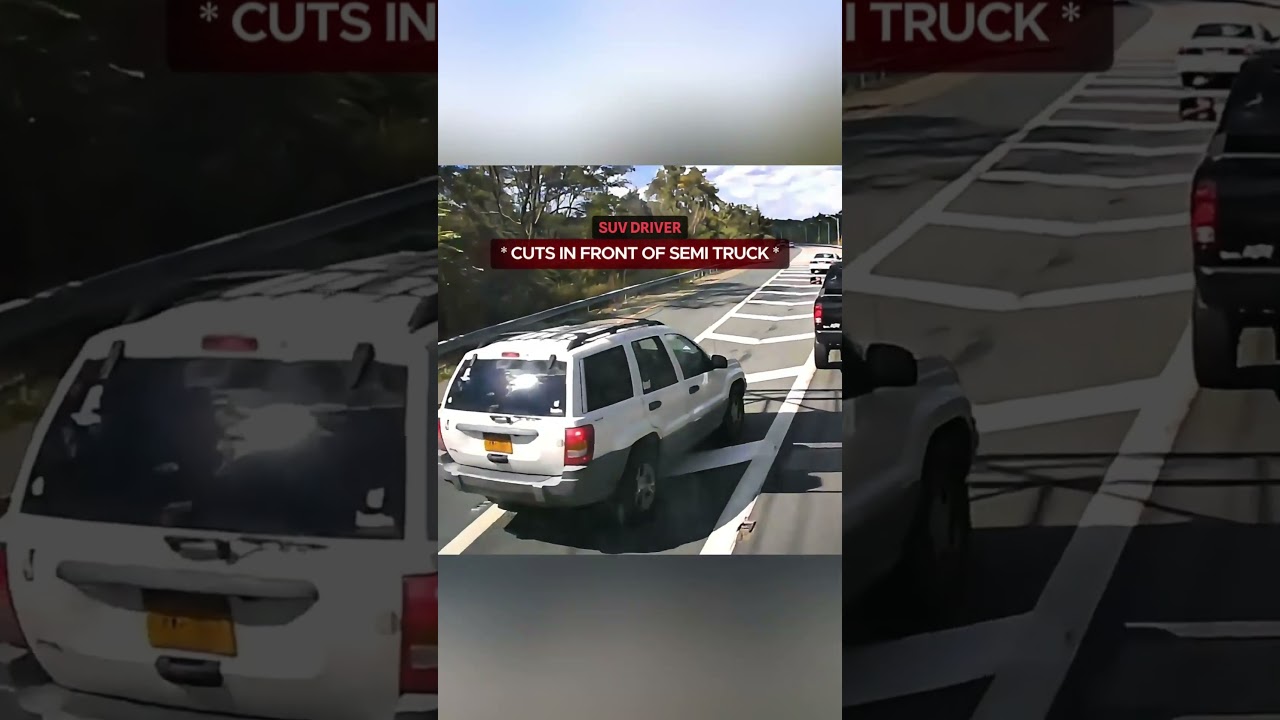 Cop Probably Said It's Your Lucky Day Pal #truck #instantkarma #idiotsincars #dashcam