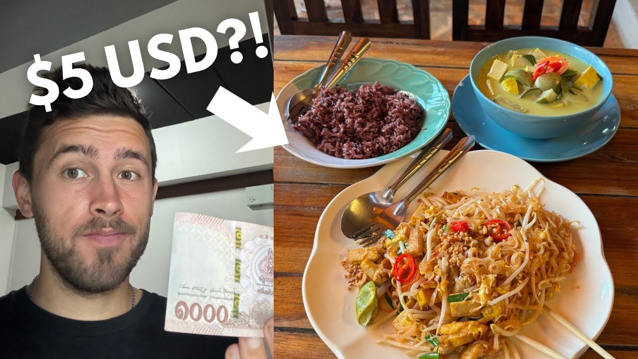 What $30 can buy you in 1 day in Thailand!