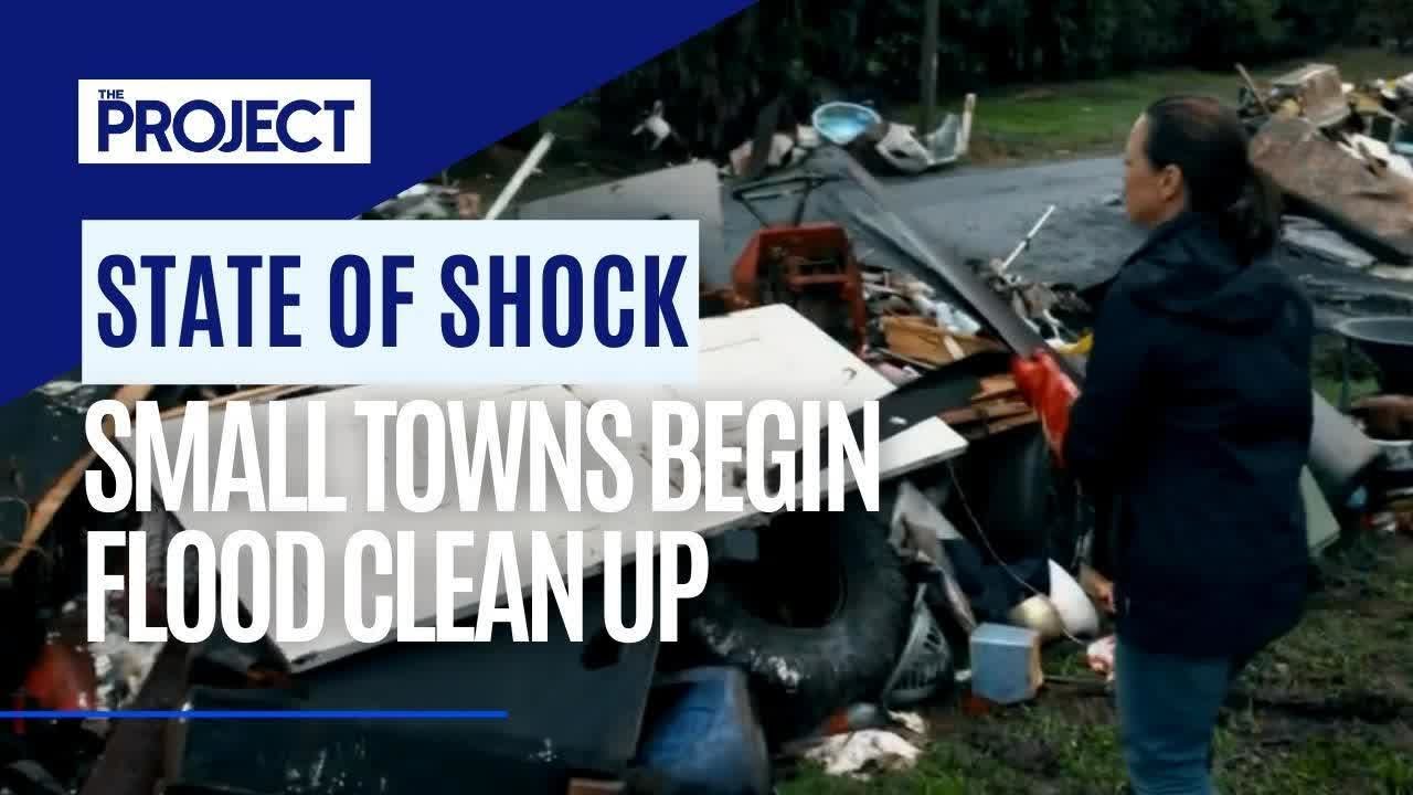 Small New South Wales Communities Begin Flood Clean Up As Shock Turns Into Reality