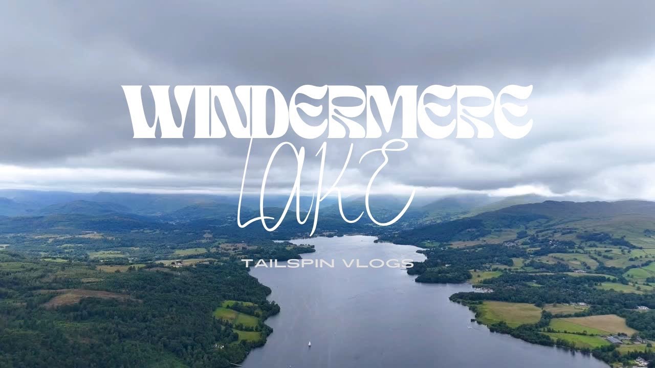 Windermere lake - largest  lake in England