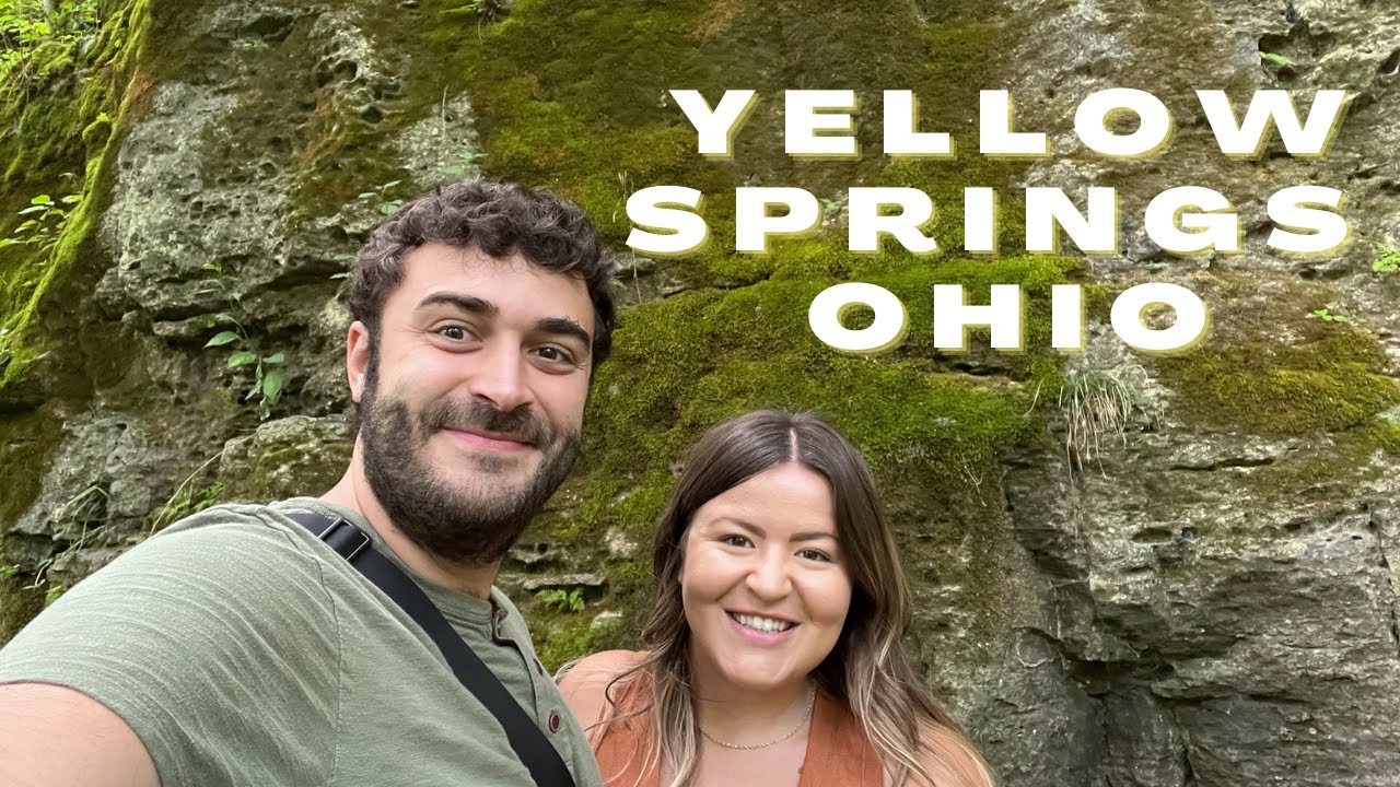 Yellow Springs Ohio- Hippie Town Travel Vlog- John Bryan State Park + Young's Dairy Farm