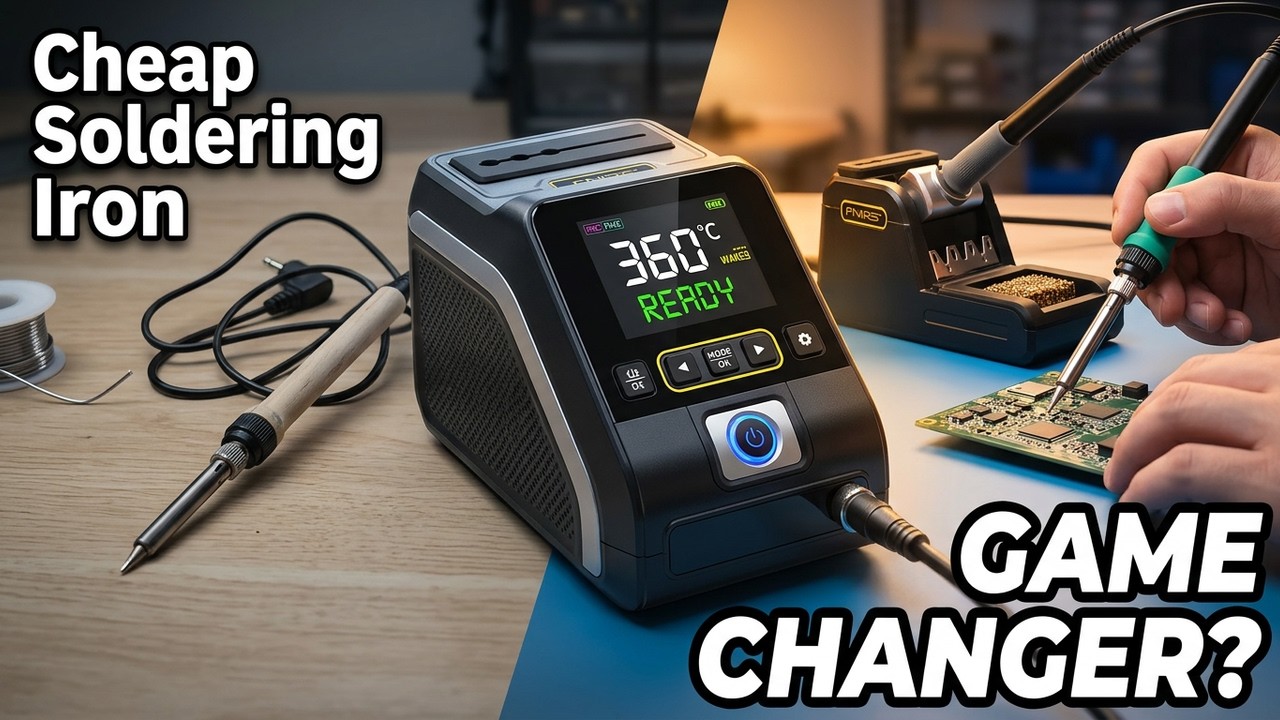 Cheap Soldering Iron vs. FNIRSI DWS 200 | Game Changer or Hype?