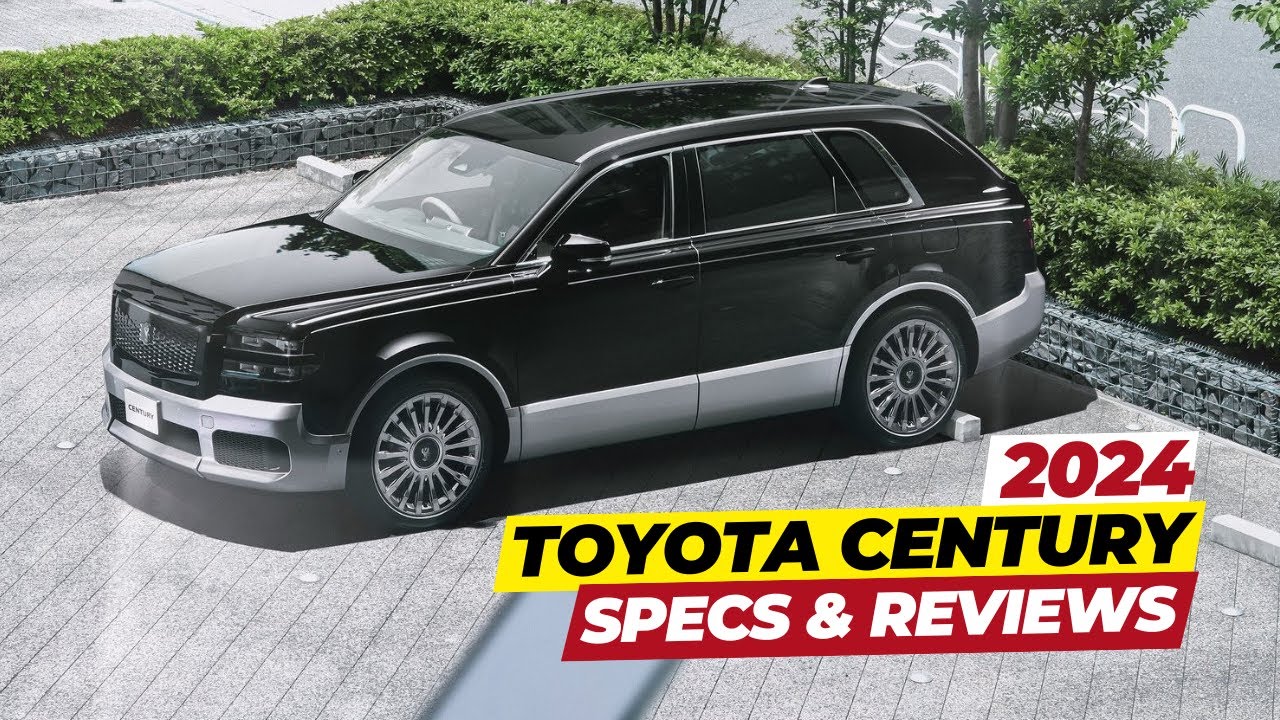 Examen, sp&eacute;cifications et prix de l'int&eacute;rieur et de l'ext&eacute;rieur du Toyota Century 2024