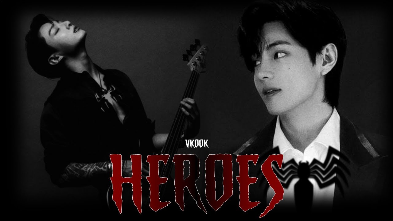 VKOOK - SPIDERMAN & VENOM AU|HEROES