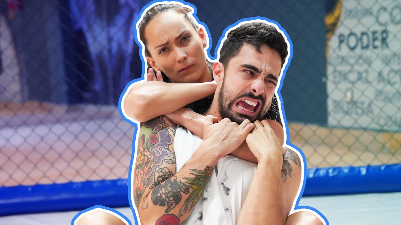 CAMPEONA DE JUJITSU NOS ENSEÑA LLAVES MORTALES