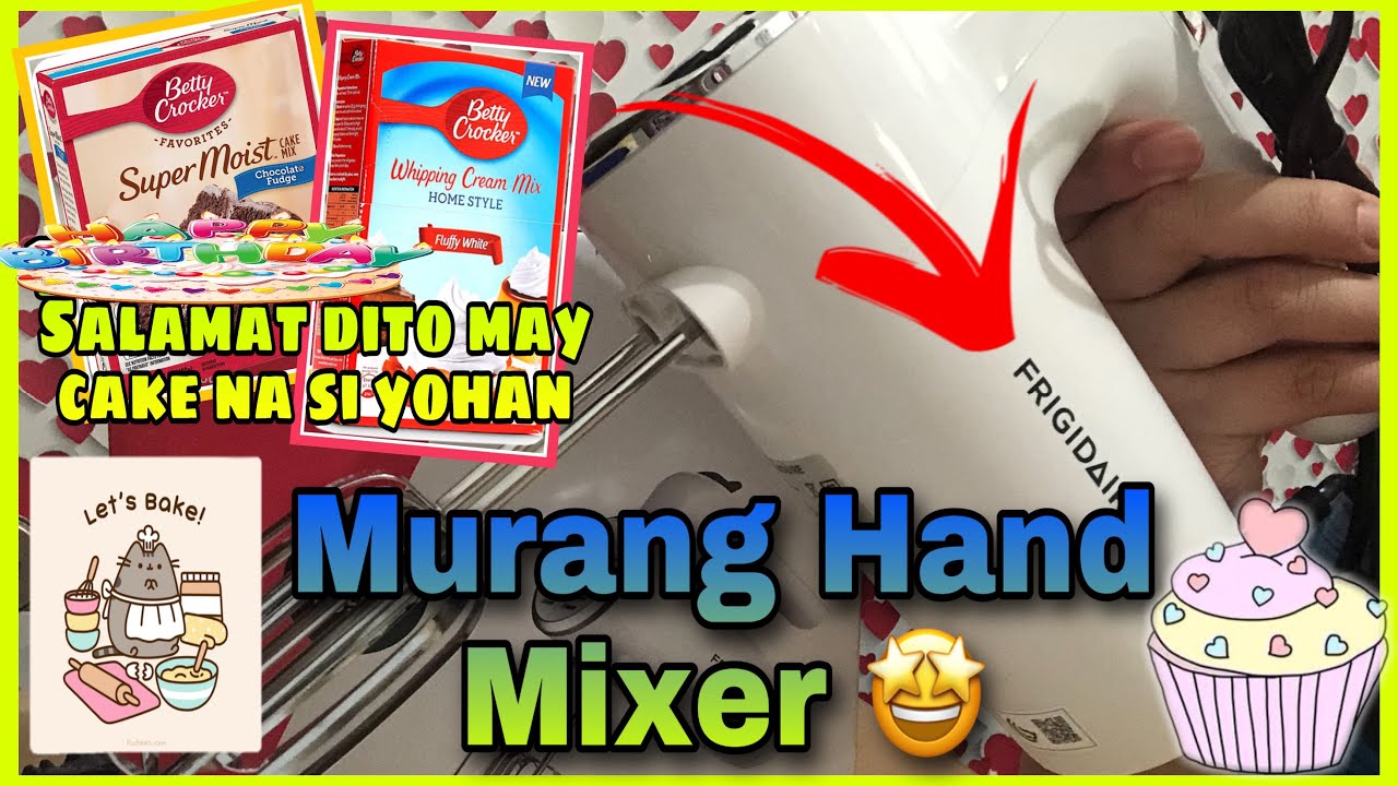 Unboxing Frigidaire Hand Mixer | Murang hand mixer