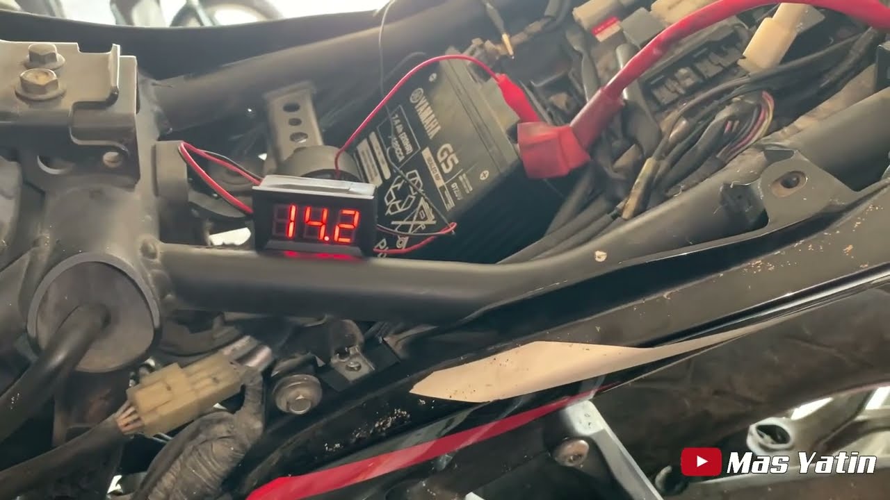 Penyebab muncul kode 46 dan Pengisian Tidak berfusi yamaha R25 #r25 #kode46